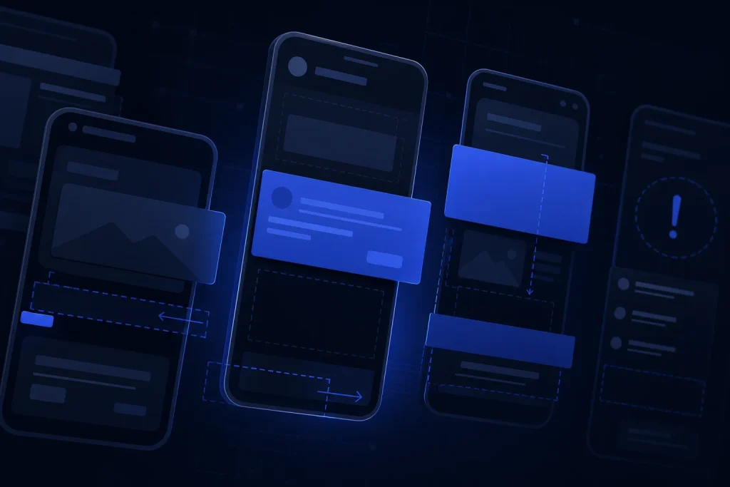 Hostinger AI website mobile layout problems