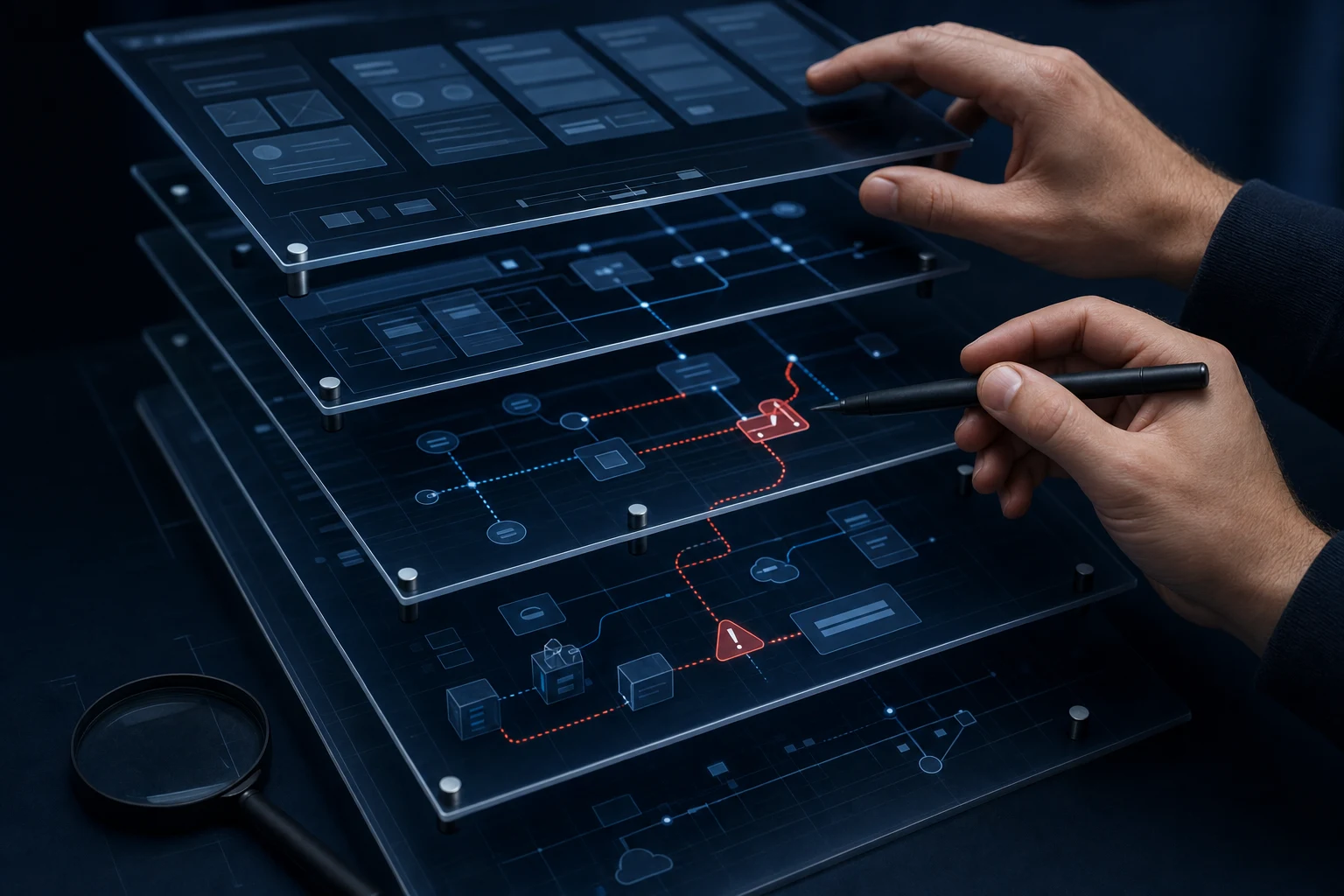 Technical diagnosis of a broken v0 app
