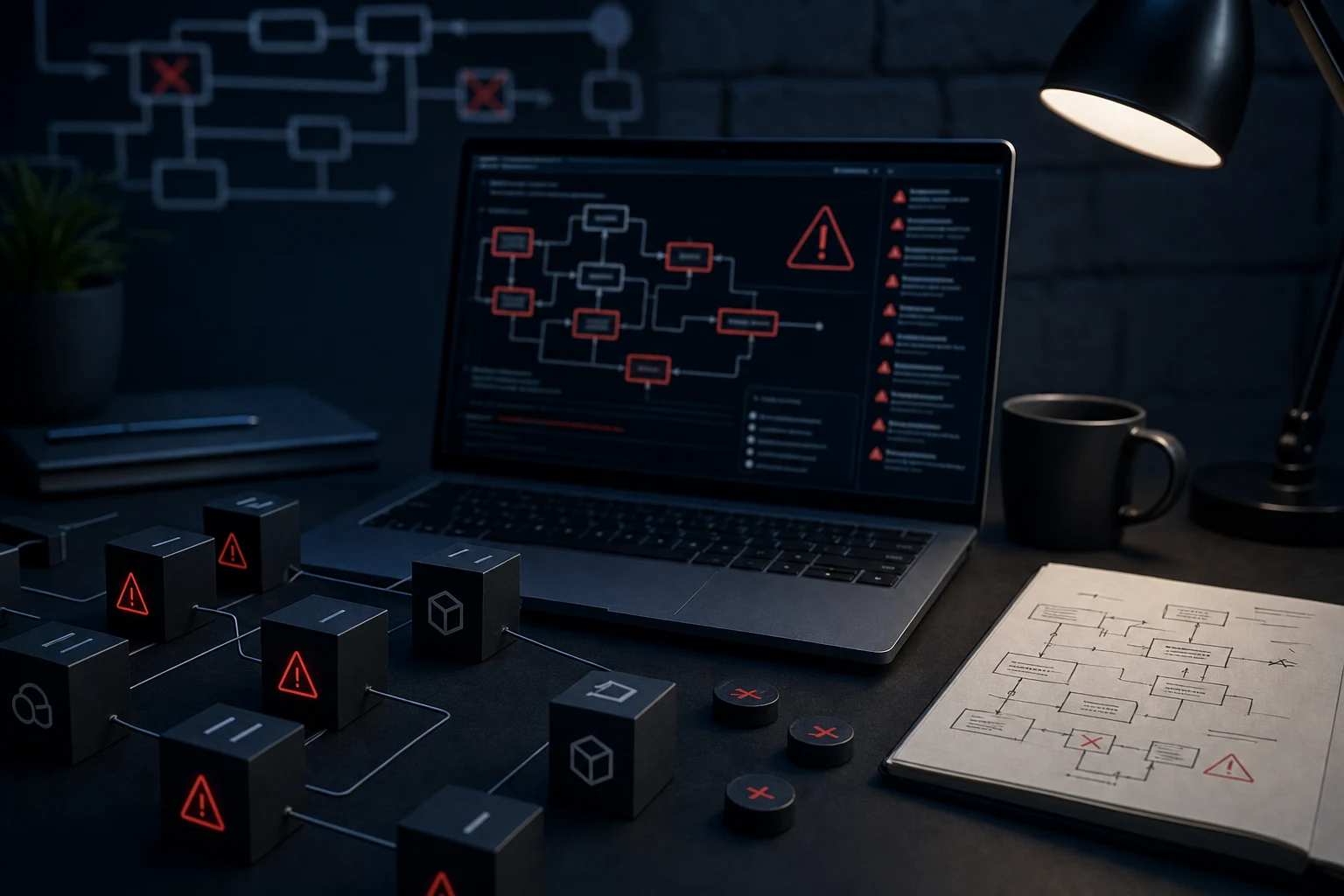 AI-built app build failure being diagnosed
