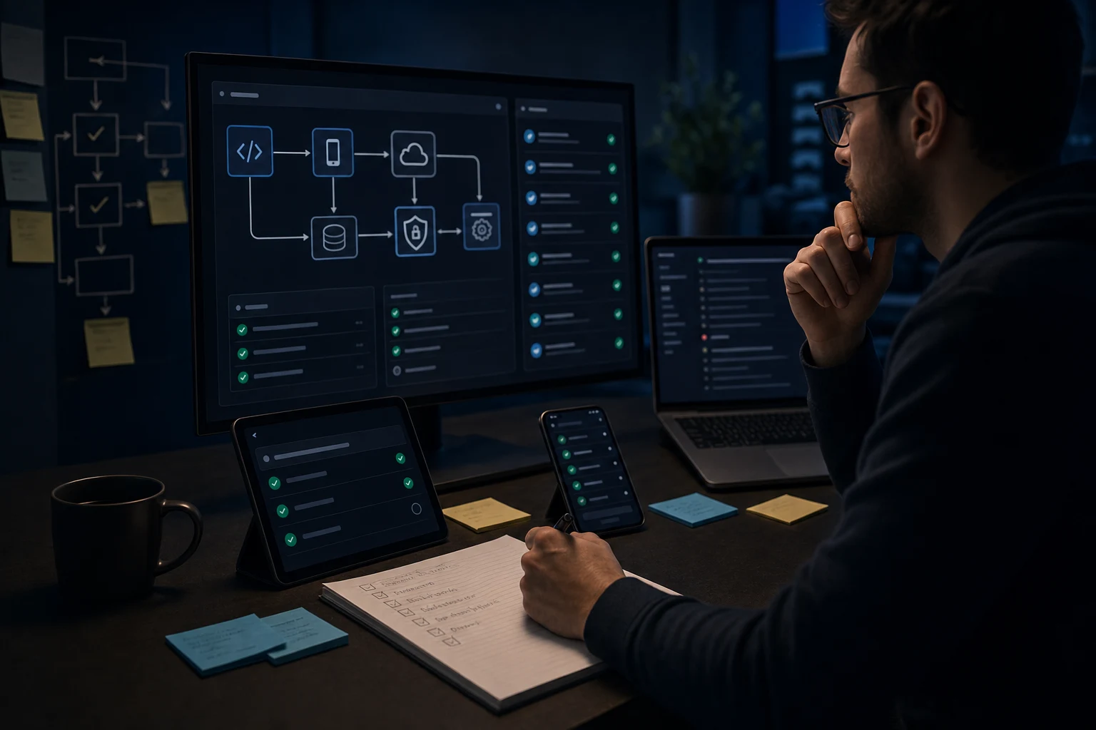 Pre-launch checks for an AI-built app before going live