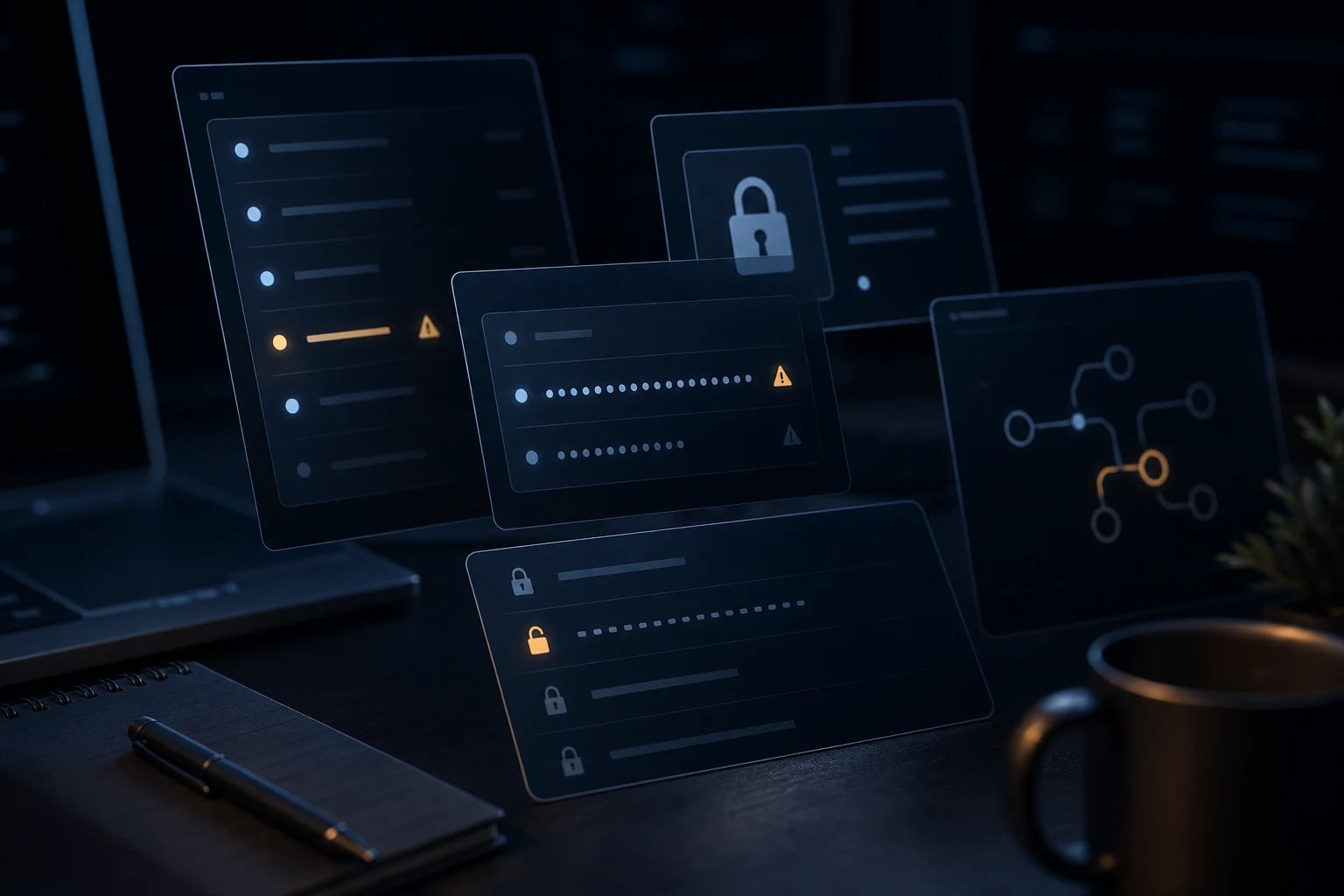 Secure production configuration and missing environment variable indicators being checked