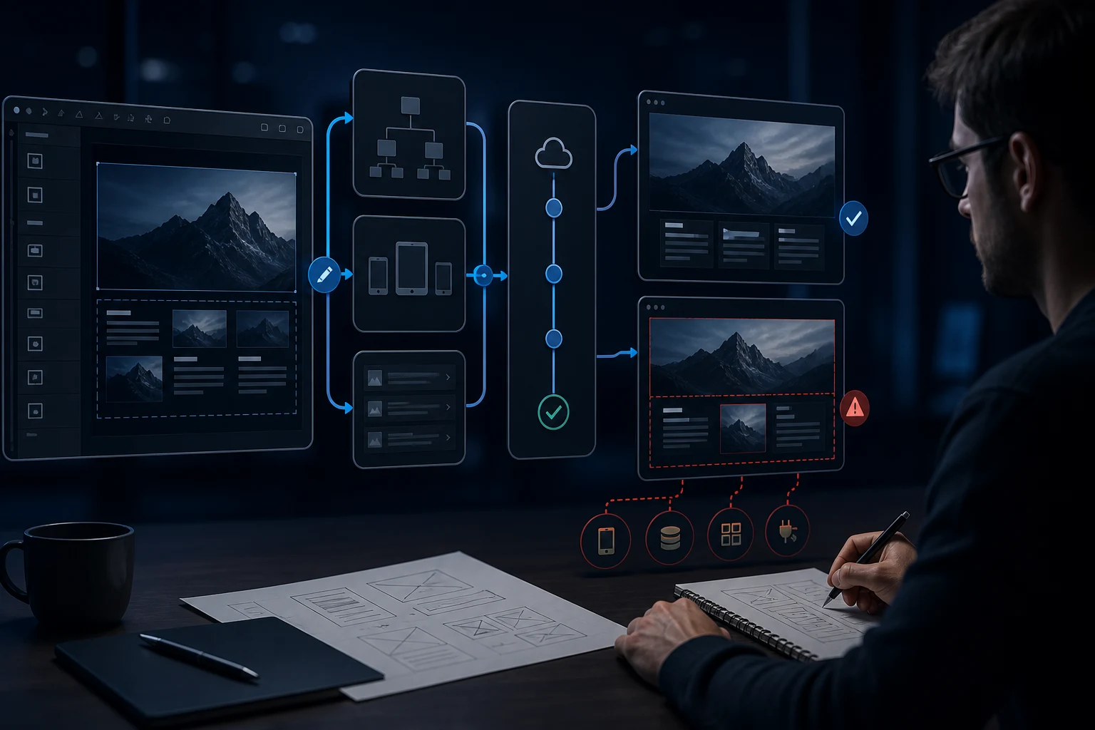Diagnosing Webflow publishing and live-site display problems